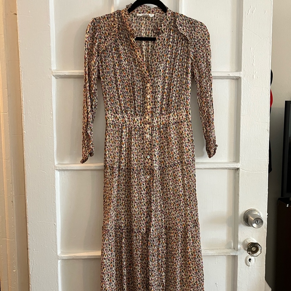 Ba&sh Midi Botton Front Dress